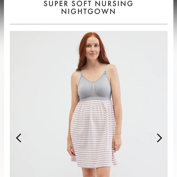 Motherhood maternity nursing nightgown - Picture 2 of 6